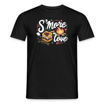 Scout Camping Outdoor Lagerfeuer Wandern - Männer T-Shirt - Schwarz - Vorne - AI Model Male 178 light (178cm)
