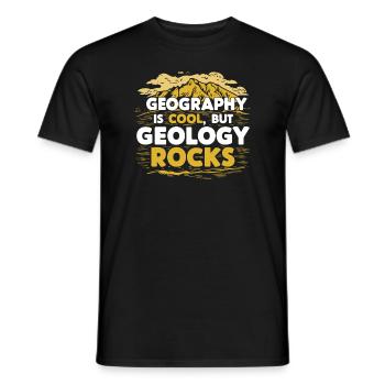 Geologie-steinjagd Achat-jäger-steinsammeln - Männer T-Shirt - Schwarz - Vorne - AI Model Male 178 light (178cm)