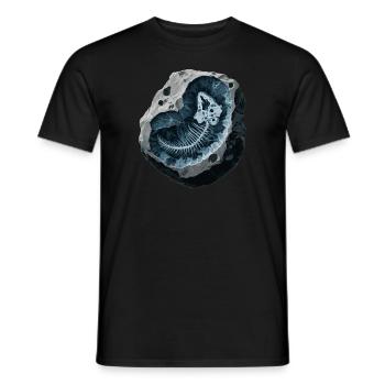 Fossil Hunter, Fossil Hunter, Paleontologist - Men's T-Shirt - black - Front - AI Model Male 178 light (178cm)