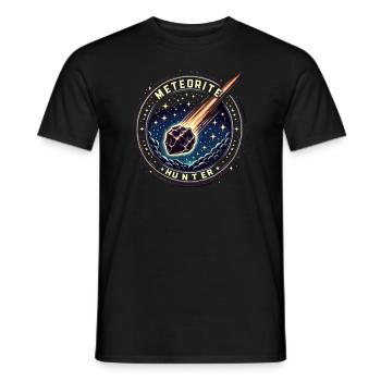 Geologie-steinjagd Achat-jäger-steinsammeln - Männer T-Shirt - Schwarz - Vorne - AI Model Male 178 light (178cm)