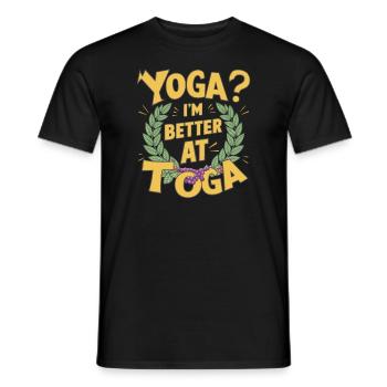 Bodybuilding, Powerlifting, Weightlifting, Fitness - Men's T-Shirt - black - Front - AI Model Male 178 light (178cm)
