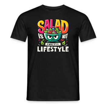 Musculation, Powerlifting, Haltération, Fitness - T-shirt homme - noir - Devant - AI Model Male 178 light (178cm)