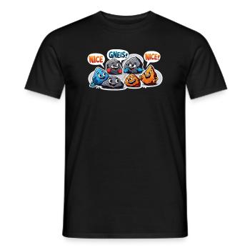 Geologie-steinjagd Achat-jäger-steinsammeln - Männer T-Shirt - Schwarz - Vorne - AI Model Male 178 light (178cm)