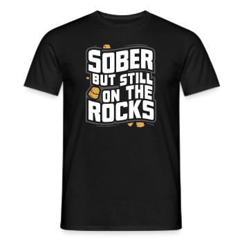 Genesung Nach Alkoholabhängigkeit Nüchternheit Aa - Männer T-Shirt - Schwarz - Vorne - AI Model Male 178 light (178cm)