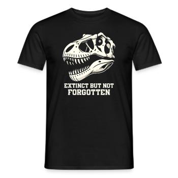Fossil Hunter, Fossil Hunter, Paleontologist - Men's T-Shirt - black - Front - AI Model Male 178 light (178cm)