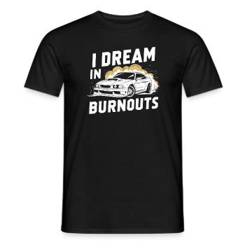 Car drift racing, racing car motorsport drift - Men's T-Shirt - black - Front - AI Model Male 178 light (178cm)