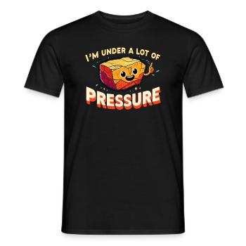 Geologie-steinjagd Achat-jäger-steinsammeln - Männer T-Shirt - Schwarz - Vorne - AI Model Male 178 light (178cm)
