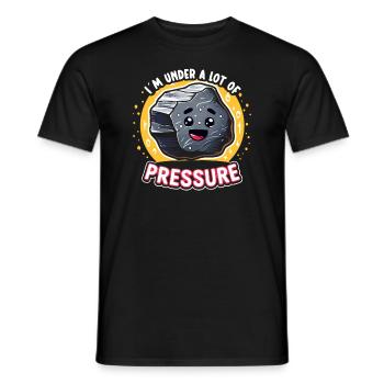 Geologie-steinjagd Achat-jäger-steinsammeln - Männer T-Shirt - Schwarz - Vorne - AI Model Male 178 light (178cm)