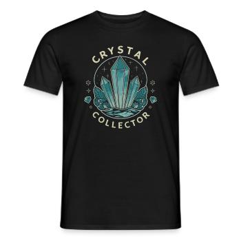 Geologie-steinjagd Achat-jäger-steinsammeln - Männer T-Shirt - Schwarz - Vorne - AI Model Male 178 light (178cm)