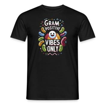 Microbiologist Microbiology Lab Staph Biology - Men's T-Shirt - black - Front - AI Model Male 178 light (178cm)