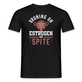 Hystérectomie pour restaurer la - T-shirt homme - noir - Devant - AI Model Male 178 light (178cm)