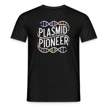 Microbiologiste Microbiologie Laboratoire Biologie des staphylocoques - T-shirt homme - noir - Devant - AI Model Male 178 light (178cm)