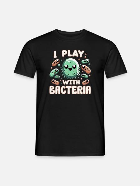 Microbiologo, Laboratorio di Microbiologia, Biologia dello Stafilococco - T-shirt uomo - nero