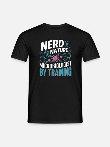 Microbiologist Microbiology Lab Staph Biology - Men's T-Shirt - black