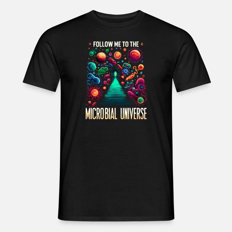 Microbiologist Microbiology Lab Staph Biology - Men's T-Shirt - black