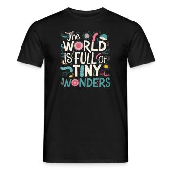 Microbiologist Microbiology Lab Staph Biology - Men's T-Shirt - black - Front - AI Model Male 178 light (178cm)