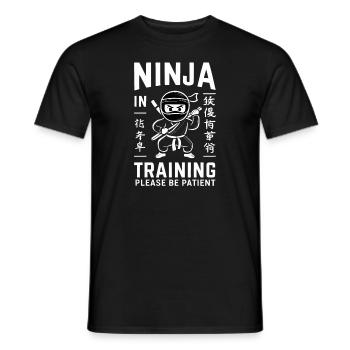 Kung Fu Chinese Kung Fu Asian Kung Fu - Men's T-Shirt - black - Front - AI Model Male 178 light (178cm)