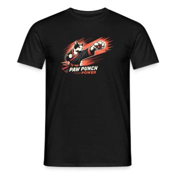 Kung Fu Chinese Kung Fu Asian Kung Fu - Men's T-Shirt - black - Front - AI Model Male 178 light (178cm)