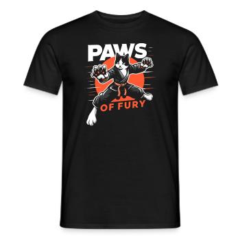 Kung Fu Chinese Kung Fu Asian Kung Fu - Men's T-Shirt - black - Front - AI Model Male 178 light (178cm)