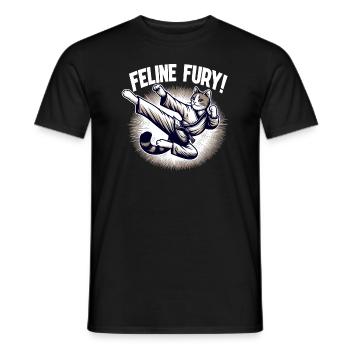 Kung Fu Chinese Kung Fu Asian Kung Fu - Men's T-Shirt - black - Front - AI Model Male 178 light (178cm)