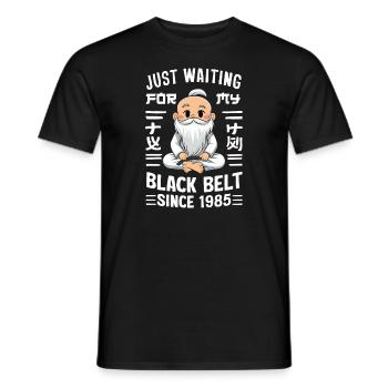 Kung Fu Chinese Kung Fu Asian Kung Fu - Men's T-Shirt - black - Front - AI Model Male 178 light (178cm)