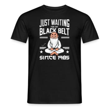 Kung Fu Chinese Kung Fu Asian Kung Fu - Men's T-Shirt - black - Front - AI Model Male 178 light (178cm)