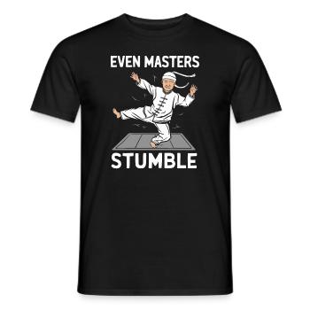 Kung Fu Chinese Kung Fu Asian Kung Fu - Men's T-Shirt - black - Front - AI Model Male 178 light (178cm)