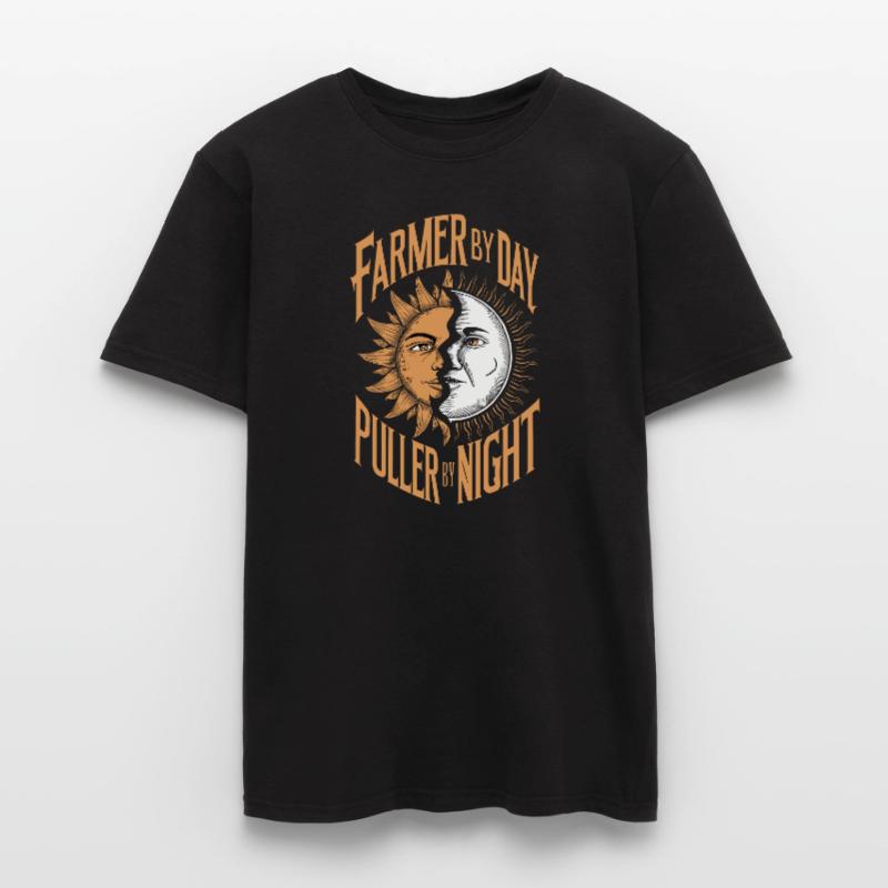 Tractor Pulling Tractor Pulling Tractor Power Farm Männer T-Shirt