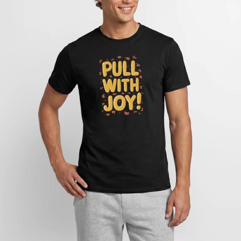 Tractor Pulling Tractor Pulling Tractor Power Farm Männer T-Shirt