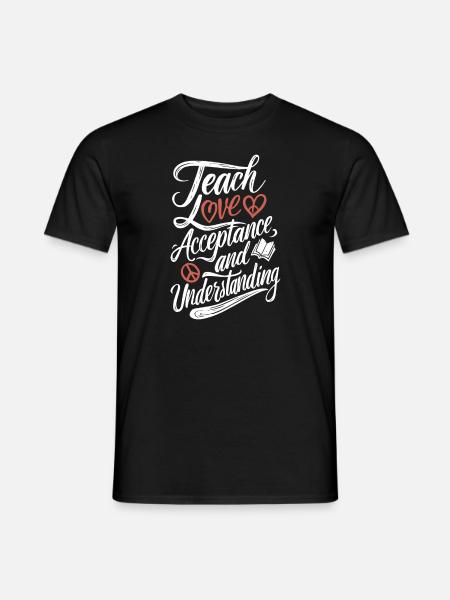 Sonderpädagogik-lehrer "sped Teacher Inclusion" - Men's T-Shirt - black