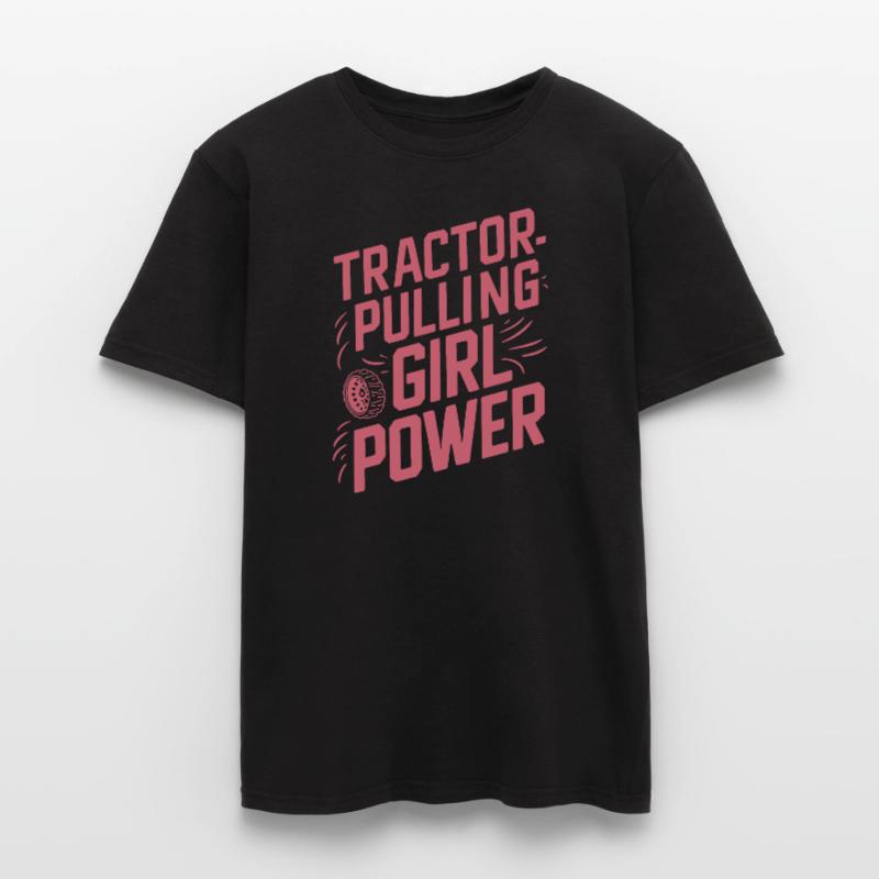 Tractor Pulling Tractor Pulling Tractor Power Farm Männer T-Shirt