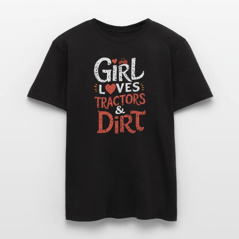 Tractor Pulling Tractor Pulling Tractor Power Farm Männer T-Shirt