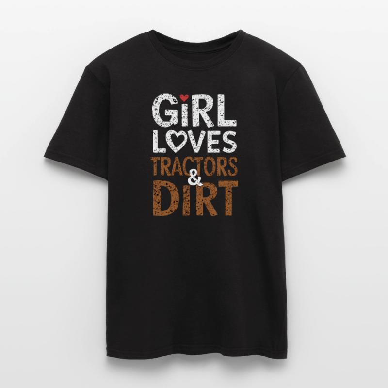 Tractor Pulling Tractor Pulling Tractor Power Farm Männer T-Shirt