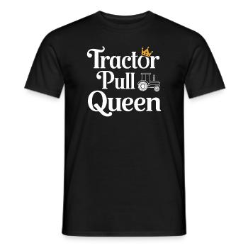 Tracteur tirant Tracteur Tracteur Tracteur Ferme Électrique - T-shirt homme - noir - Devant - AI Model Male 178 light (178cm)