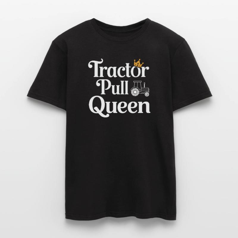 Tractor Pulling Tractor Pulling Tractor Power Farm Männer T-Shirt