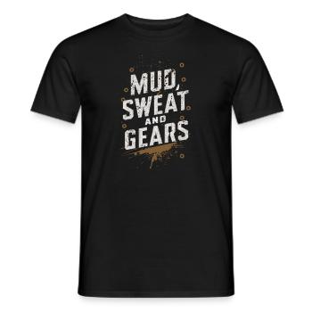 Tracteur tirant un tracteur Tracteur tirant un tracteur Power Farm - T-shirt homme - noir - Devant - AI Model Male 178 light (178cm)