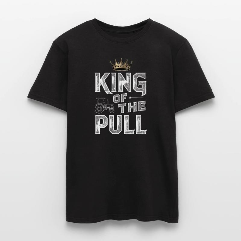 Tractor Pulling Tractor Pulling Tractor Power Farm Männer T-Shirt