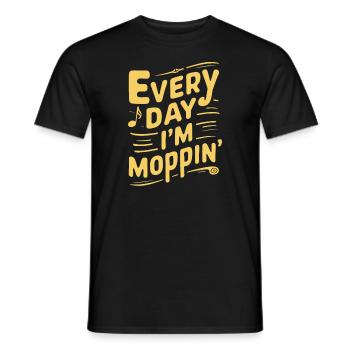 School administrators School staff Caretakers - Men's T-Shirt - black - Front - AI Model Male 178 light (178cm)