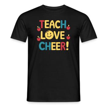 Special Education Teacher "sped Teacher Inclusion" - Men's T-Shirt - black - Front - AI Model Male 178 light (178cm)