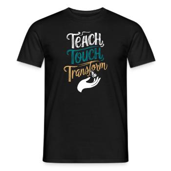 Sonderpädagogik-lehrer „sped Teacher Inclusion“ - Men's T-Shirt - black - Front - AI Model Male 178 light (178cm)