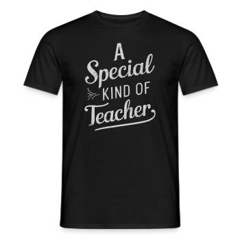 Sonderpädagogik-lehrer „sped Teacher Inclusion“ - Men's T-Shirt - black - Front - AI Model Male 178 light (178cm)
