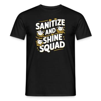 School administrators School staff Caretakers - Men's T-Shirt - black - Front - AI Model Male 178 light (178cm)
