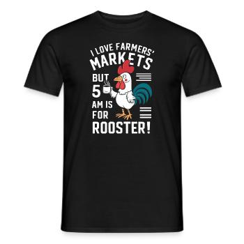 Marché fermier Agriculture Agriculture Alimentation - T-shirt homme - noir - Devant - AI Model Male 178 light (178cm)