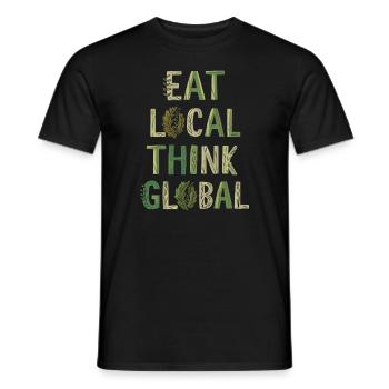 Marché fermier Agriculture Agriculture Alimentation - T-shirt homme - noir - Devant - AI Model Male 178 light (178cm)