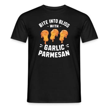 Chicken Wings Wing Hot Cooked Chicken Fast Food - Männer T-Shirt - Schwarz - Vorne - AI Model Male 178 light (178cm)