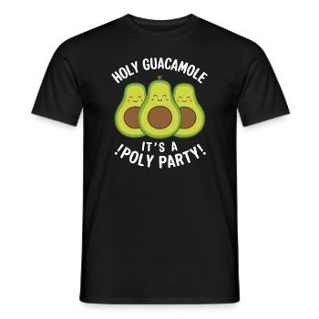Communauté polyamoureuse Parentalité polyamoureuse - T-shirt homme - noir - Devant - AI Model Male 178 light (178cm)