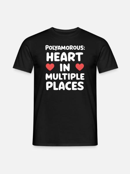 Communauté polyamoureuse Parentalité polyamoureuse - T-shirt homme - noir