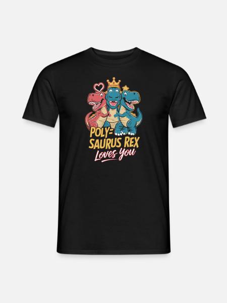 Communauté polyamoureuse Parentalité polyamoureuse - T-shirt homme - noir