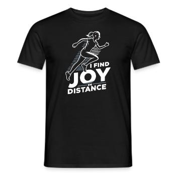 Ultra Running Ultramarathon Runner Marathoner - Men's T-Shirt - black - Front - AI Model Male 178 light (178cm)