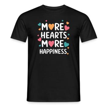 Communauté polyamoureuse Parentalité polyamoureuse - T-shirt homme - noir - Devant - AI Model Male 178 light (178cm)
